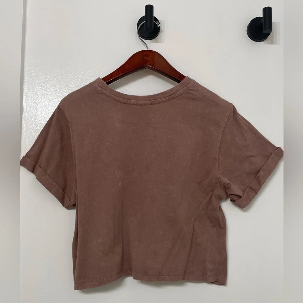 Desert Days & Whiskey Nights crop top t-shirt - Picture 3 of 3